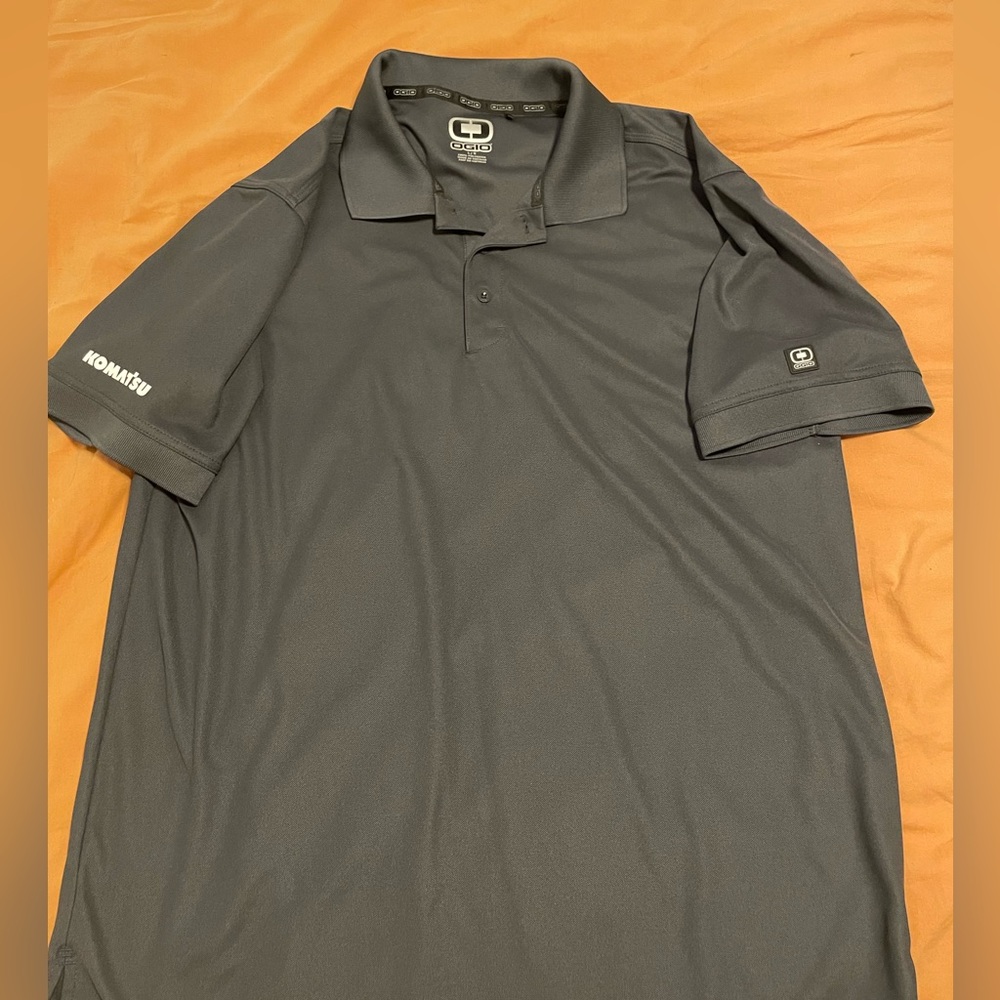 Ogio golf polo size Large, charcoal in colour